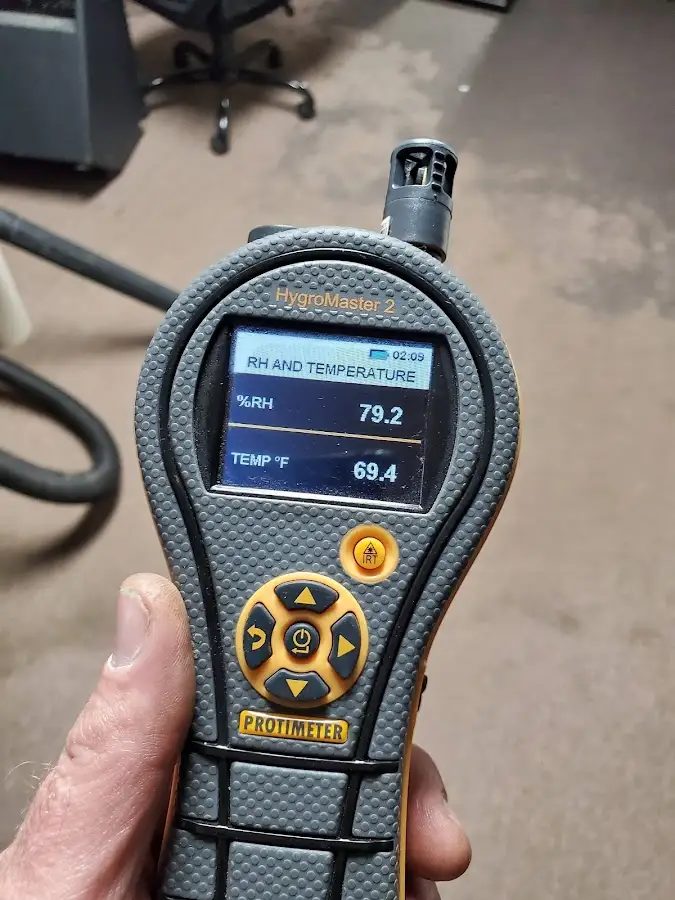 Moisture meter humidity assessment for Fire & Smoke Damage Restoration in Linda